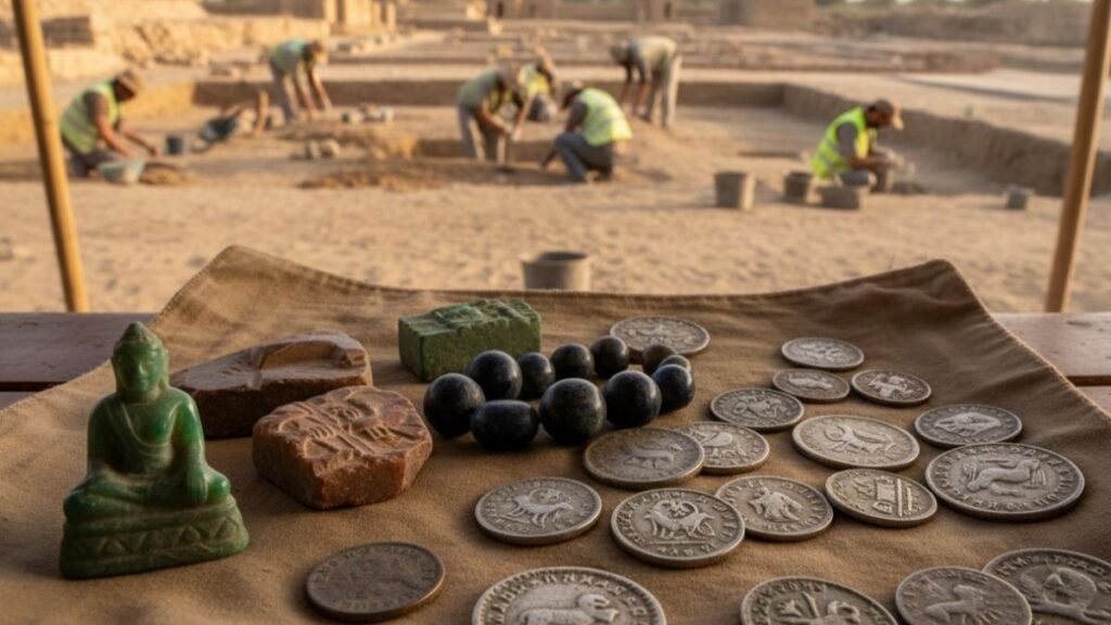 Pakistan archaeologists find rare coins