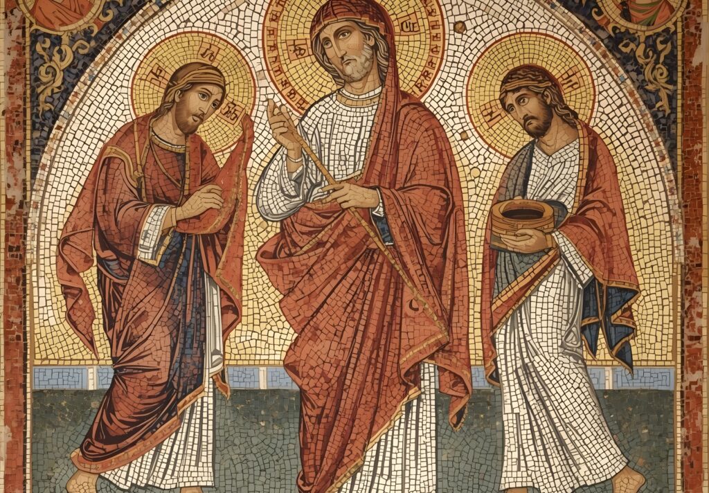 Ancient Mysterious Christian Mosaic