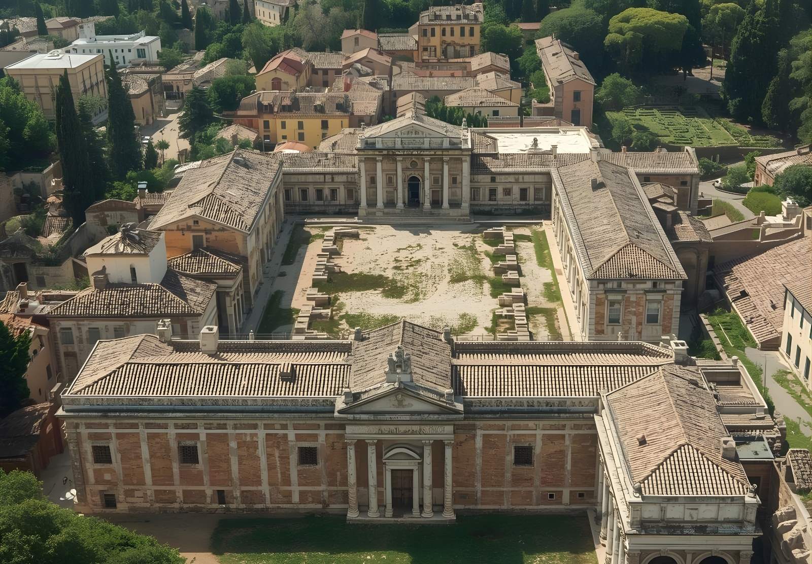 Lost Ancient Roman City Found Beneath