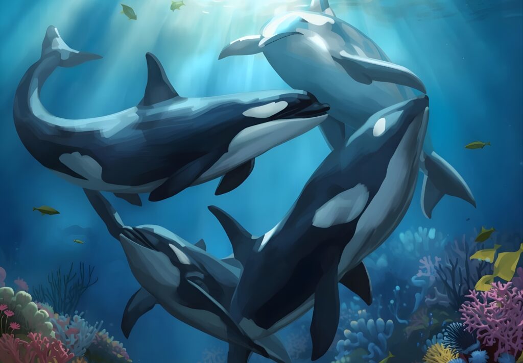 Orcas and Dolphins Team