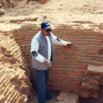 Square Palace with natural water source