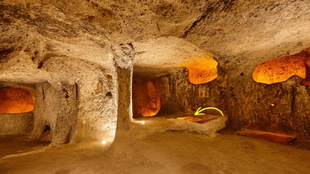 Tunnel Inside a 6000-Year-Old Enclosure in Germany
