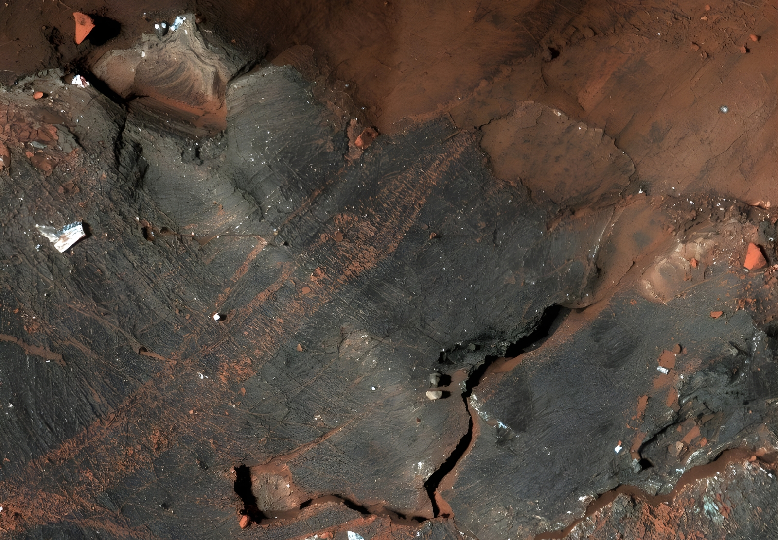 Unidentified Mars Rock Baffles Experts