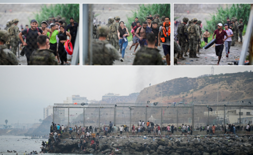 More than 60,000 migrants storm Spanish border as socialist PM Pedro Sanchez condemned over 'invasion'