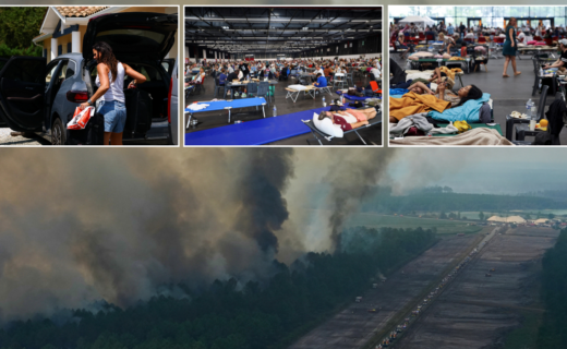 British tourists told to prepare 'evacuation grab bags' amid wildfires raging through Europe