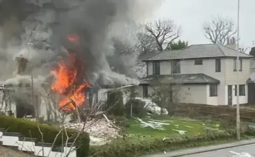 Son blows up childhood home after mistakenly thinking he had been left out of will