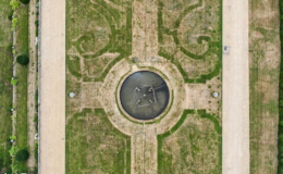 Lost 17th century garden revealed after Britain's record-breaking heatwave