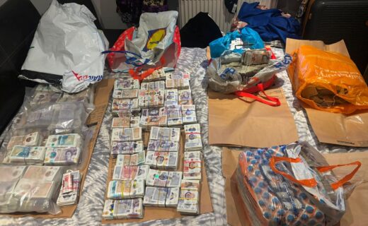 Met Police uncover £4m stashed in plastic bags in one of London's 'largest ever' cash seizures