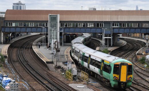 Train on fire near London Victoria sparks major disruption as holidaymakers warned of delays to Gatwick services