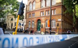 Woman charged after four men rushed to hospital following mass stabbing in central London