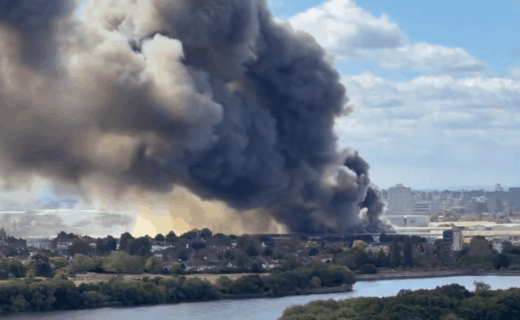 Major emergency response as huge blaze erupts near Wembley with locals told to stay indoors