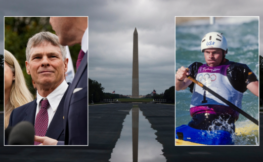White House drops charges against former Olympian accused of vandalising Reflecting Pool after new evidence emerges