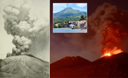 Deadly volcano reawakens from decades of silence after killing 30,000 people in just minutes