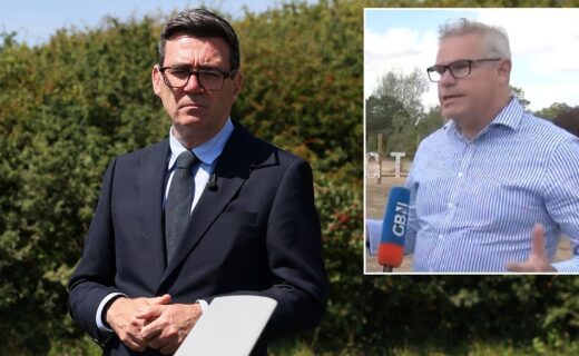 Andy Burnham torn apart by Piddington councillor over plans for migrant camp: 'Have some responsibility!