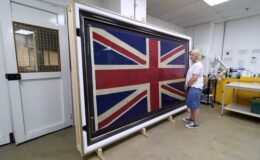 Battle of Trafalgar flag will now stay in UK after Britons raise £450k to buy historic item