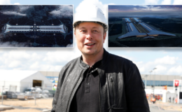 Elon Musk to construct largest building on EARTH in Texas - while Britain struggles to build one railway