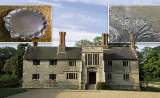 Manhunt underway after hoard of rare silver antiques stolen from National Trust manor house