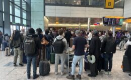 Passengers left 'screaming' as major UK airport suspends all flights and orders arrivals elsewhere