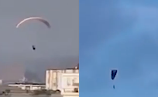 Migrant plunges to his death from mountain while trying to paraglide his way into Ceuta