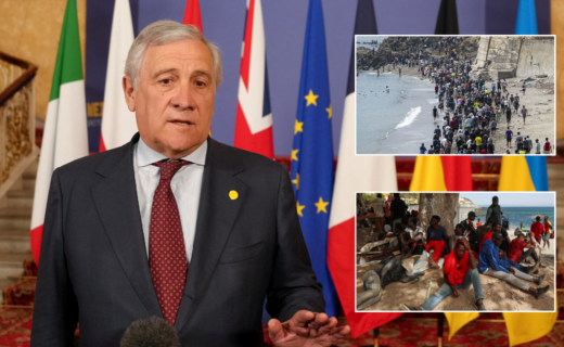 EU civil war explodes as Italian foreign minister blasts 'disproportionate' Spanish response to Schengen border crisis as he issues urgent warning over 'jihadist migrants'