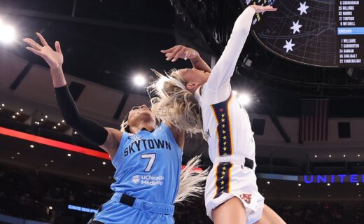 Black WNBA star rages at 'white privilege' after being sent off for smacking Sophie Cunningham in the face