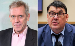 Hugh Laurie and Graham Linehan in bitter online feud as House star snaps 'f*** off' in transgender row