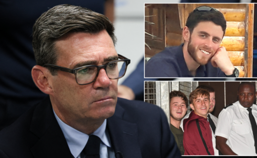 Andy Burnham orders Justice Secretary to draw up plans to block early release of PC Harper's killers
