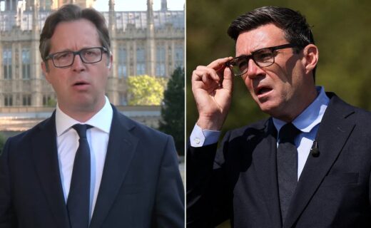 Andy Burnham accused of 'running away' from Britain's biggest issues after record mega dinghy Channel crossing: 'Terrible!'