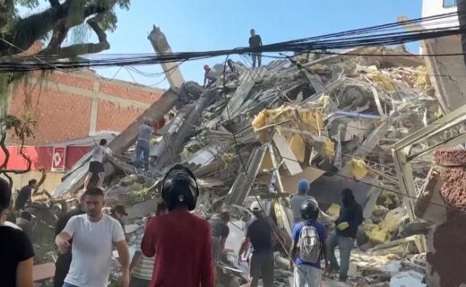 At least 20 dead after powerful 7.4 earthquake knocks down multiple buildings in Colombia