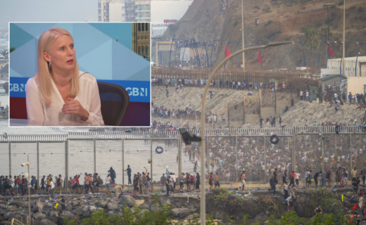 Tory MP refuses to call Ceuta crisis an ‘invasion’ after 60,000 migrants storm Spanish city