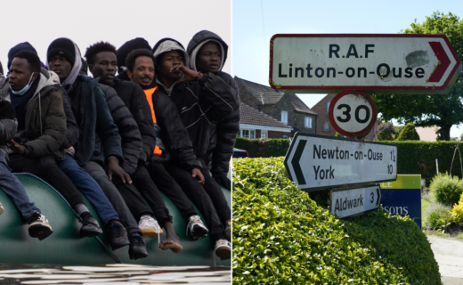 Women 'to be outnumbered six to one' after Labour floods illegal migrants onto tiny village's doorstep
