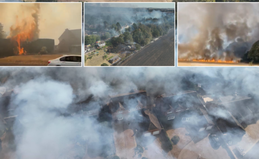 Fires rage across West Midlands as terrified Britons flee homes: 'Like a horror movie!'