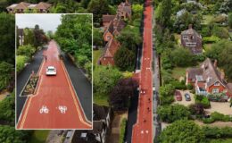 England's first 'cycle street' forced to close over poor road markings despite £2.4million cost
