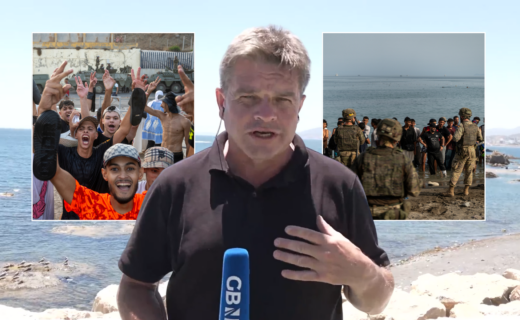 Dougie Beattie provides update from Ceuta after GB News crew accosted by migrants: ‘Getting quite scary!'