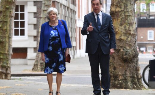 Nigel Farage pays tribute to 'extraordinary' Ann Widdecombe on day of funeral