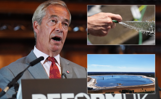 Reform vows to end hosepipe bans for good with plan to revolutionise Britain's reservoirs