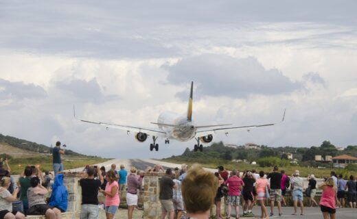 Tourist severely injured after being thrown to the ground by roaring plane engine