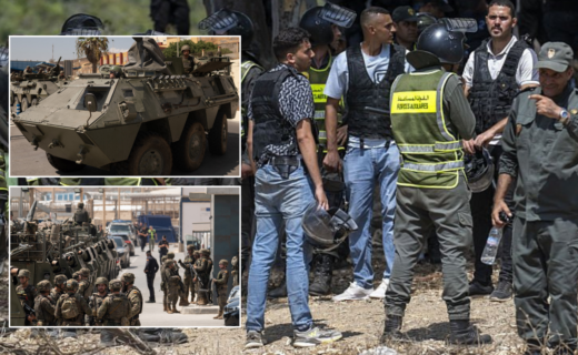 More than 100 migrants detained after attempting to break into Ceuta during second wave