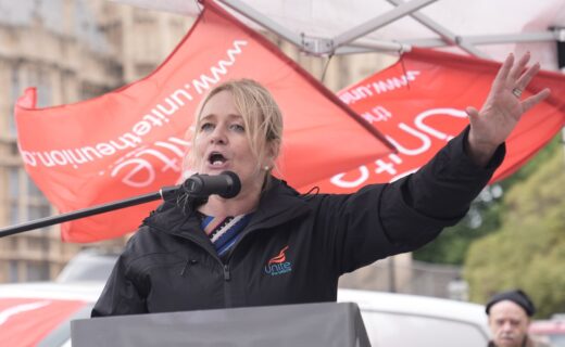 Lefty socialist boss of Britain's biggest union to remain in post after being voted for by just 7% of members