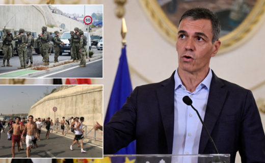 Spain's socialist leader refuses to take responsibility for African migrant 'invasion' of Ceuta