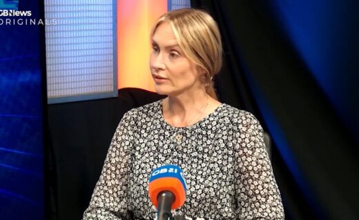 Bernadette Spofforth tells GB News she was 'held like a terrorist' by police for 36 hours over social media post