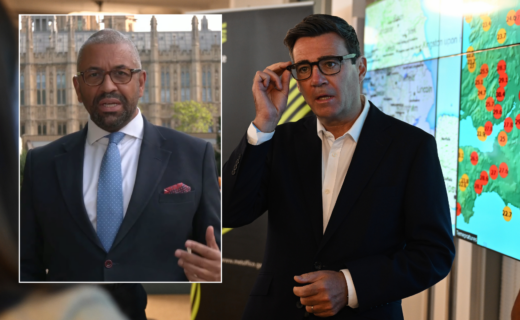 Labour accused of being ‘drunk on power’ by James Cleverly after Britons hit with emergency alert