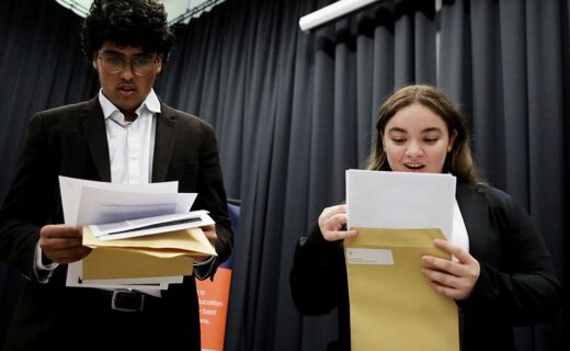 A-Level results: Record number of students get university places as north-south divide widens