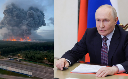 Vladimir Putin's allies demand nuclear strikes on Britain in retaliation for helping Ukraine with drones