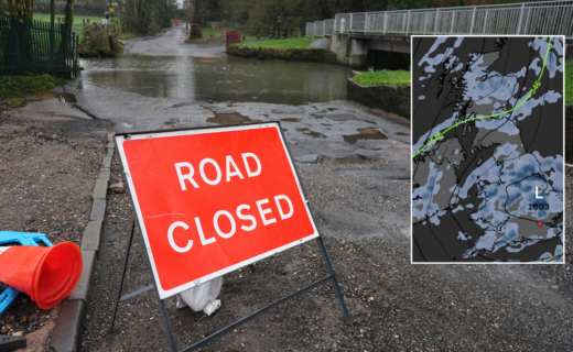 UK weather: Britons told to brace for floods in just days after weeks of drought