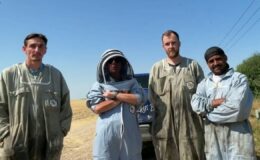 Heroic beekeepers tell GB News how they rescued colonies of bees from huge New Forest wildfire: 'We had to get them out'