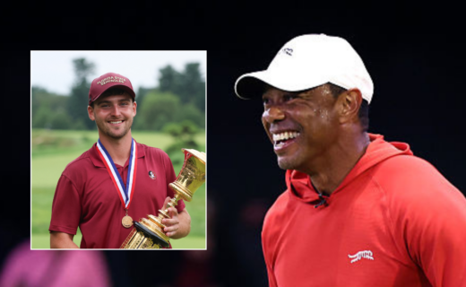 Tiger Woods sends message to English golf star following historic achievement