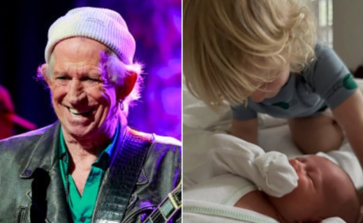 Keith Richards, 82, welcomes eighth grandchild as Rolling Stones star's daughter reveals secret baby