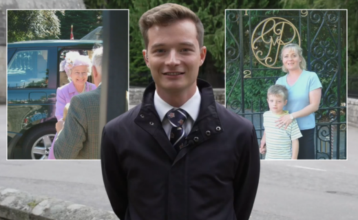Cameron Walker shares adorable snaps of first visit to Balmoral as he joins King Charles in Scotland