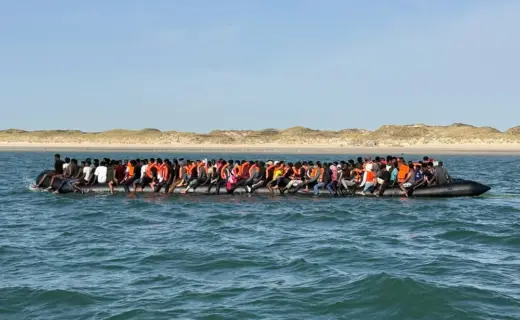 Number of migrants crammed onto Channel dinghies soars under Labour despite boat crossings fall